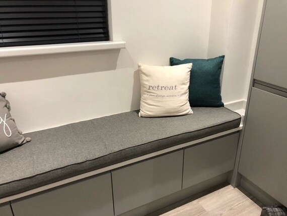 Grey bench 2025 seat cushion