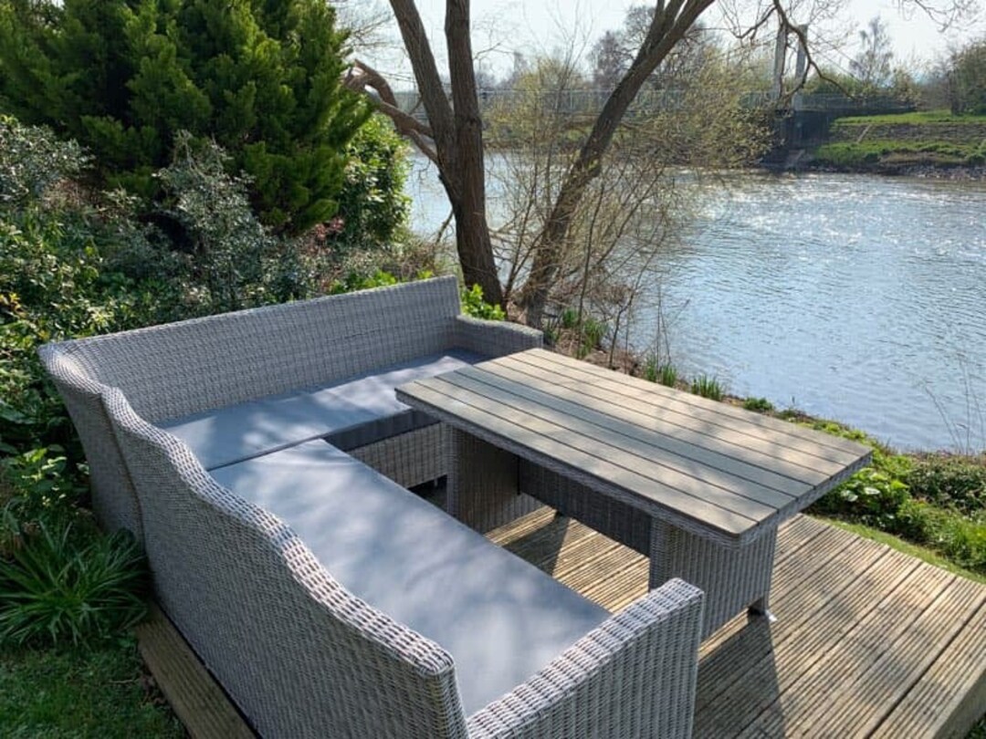 Grey Outdoor Waterproof Cushions Made to Order Top Quality Etsy UK