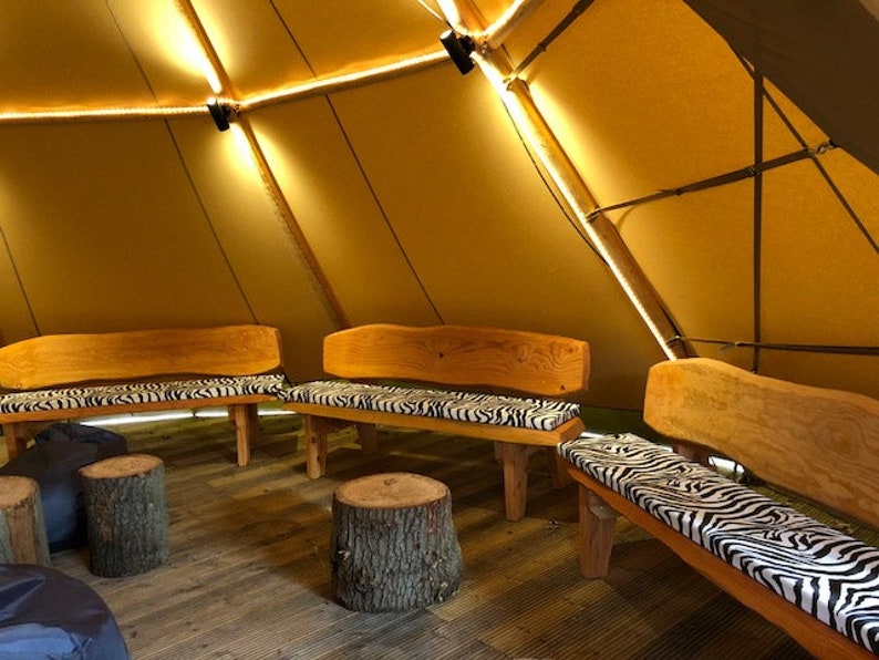 Custom Bench Seat Cushion Animal Print Zipper on Back. Made to | Etsy UK