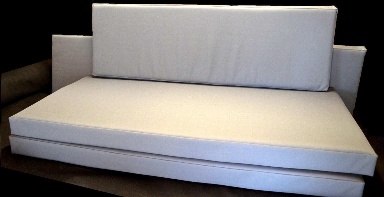 Outside Waterproof Bench Seat Cushion and Back Cushion Zipper Etsy