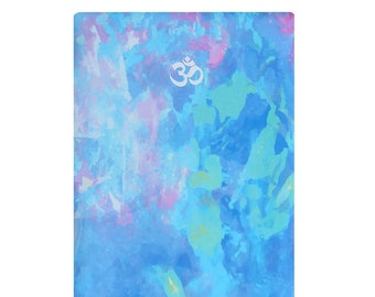 Blue Opal Yoga Mat / Yoga mats / Non-Slip Yoga mat / Gift idea for a health nut  / Gift for her / Gift Ideas