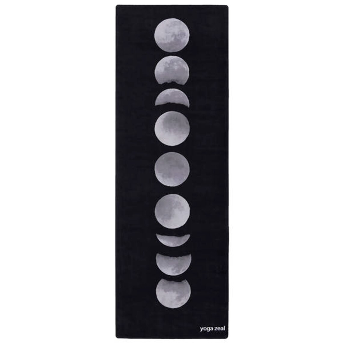 Moon Phases Yoga Mat Ecofriendly Printed Nonslip Etsy