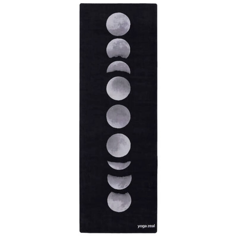 Moon Phases Yoga Mat Eco-Friendly Printed Non-Slip, Durable, Grippy Gift for Her image 2