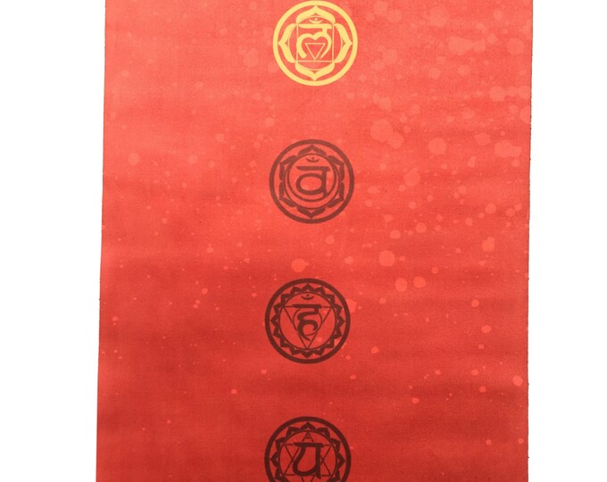 Chakra Yoga Mat Yoga Mats / Yoga Mat / Gift Idea for a Health Nut