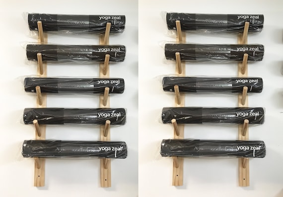 yoga mat drying rack