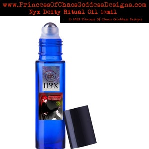 NYX Primordial Goddess (The Dark Goddess) Deity Ritual Oil