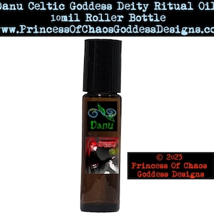 Danu Celtic Goddess Deity Ritual Oil