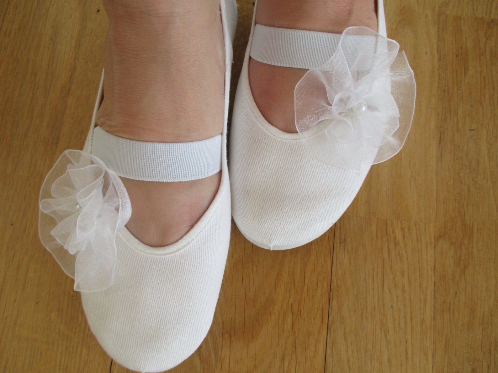 wedding shoes woman shoes girls shoes mary jane shoes white cotton shoes dance shoes wedding ballet flats, bridal shoes,summer d