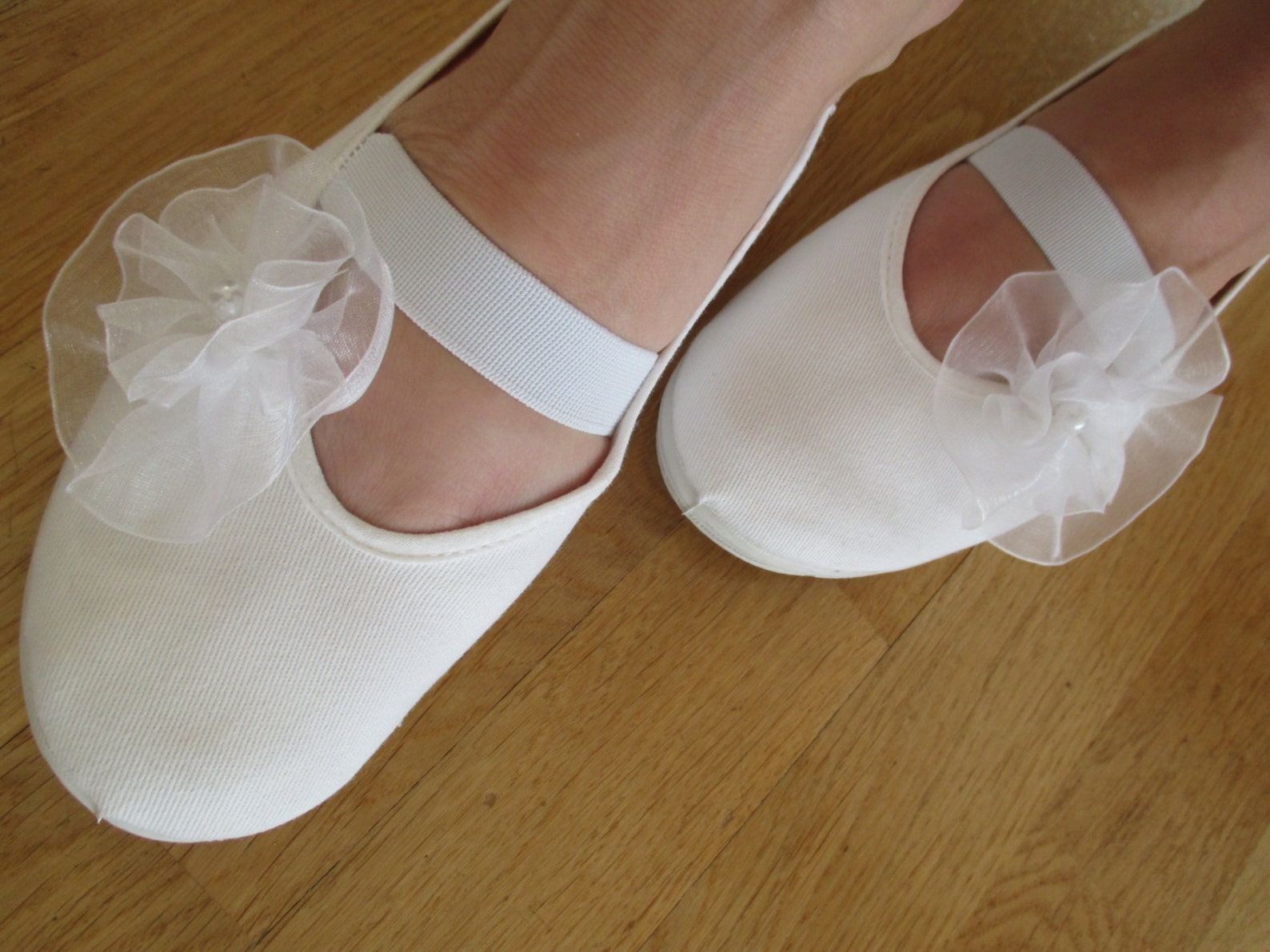 wedding shoes woman shoes girls shoes mary jane shoes white cotton shoes dance shoes wedding ballet flats, bridal shoes,summer d