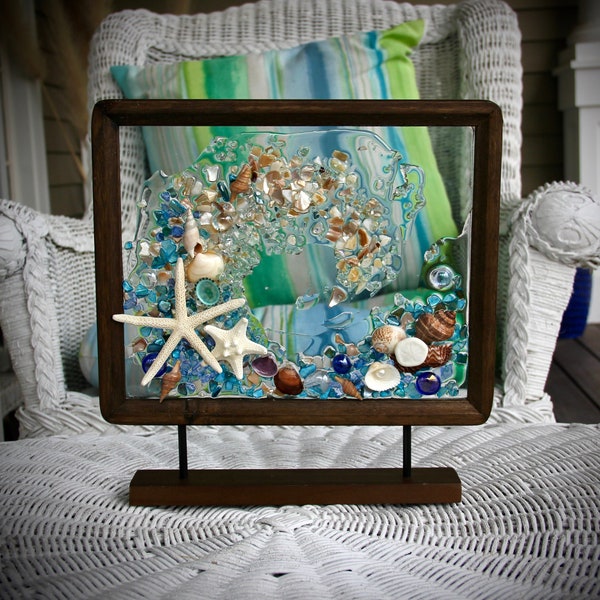 Beach Glass Decor - Etsy
