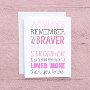 Cancer Support Card / Chemo Card / Breast Cancer Card / Cancer Encouragement Card / Hang in there card / cancer card woman / cancer patient