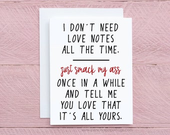 Funny Sarcastic Relationship Dating Anniversary Valentine's Day Greeting Card for him