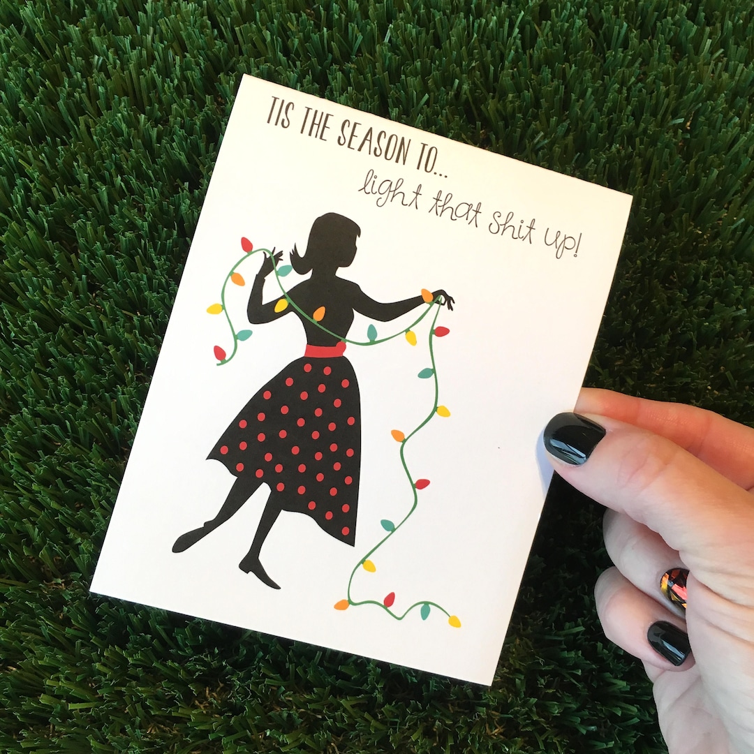 Funny Holiday Card / Funny Christmas Card / Funny Xmas Card