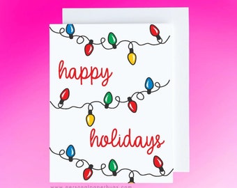 Funny Christmas Holiday Greeting Card Set, Funny Christmas Card Pack,  Inappropriate Christmas card, Funny xmas card, Rude Christmas Card