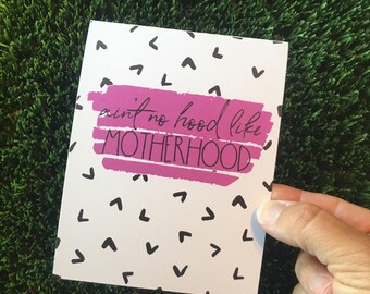 Funny Motherhood Greeting Card for New Mom to Be, Funny Baby Shower Card