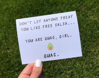 Funny Friendship Card: Uplifting Encouragement Card for Female Friendship
