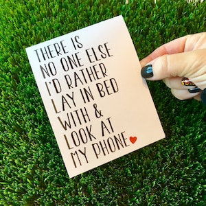 There is No One Else Funny Anniversary Card Funny Relationship card Funny I love you card Anniversary Card image 1