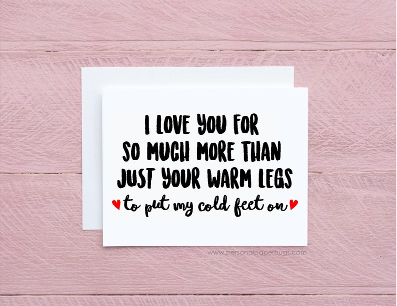 Funny I Love you Card / Funny Relationship Card / LDR Card / Long Distance Relationship Card / Funny Anniversary Card / Funny Valentine Card image 3