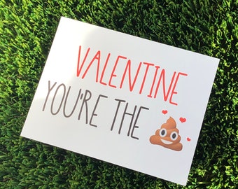Funny Valentine Friendship Card for Valentine's Day