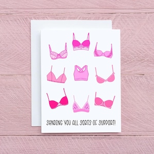 Breast Cancer Support Card, Chemo Card, Breast Cancer Card, Cancer Card ...