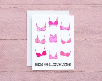 Breast Cancer Support Card, Chemo Card, Breast Cancer Card, cancer card for woman, Encouragament Card, Funny Card for Friend, you can beat