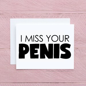 Funny Long Distance Deployment Missing You Greeting Card for him afbeelding 2