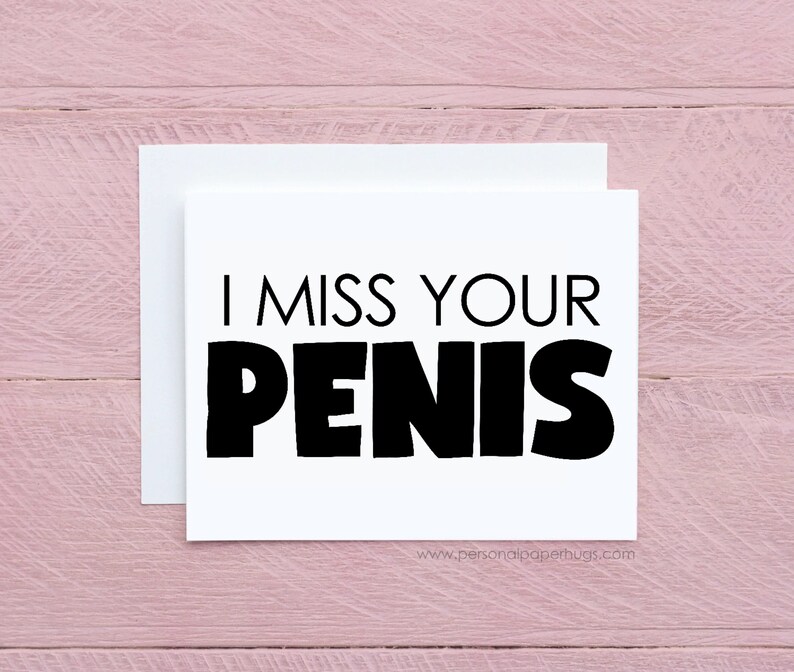 Funny Long Distance Deployment Missing You Greeting Card for him image 2