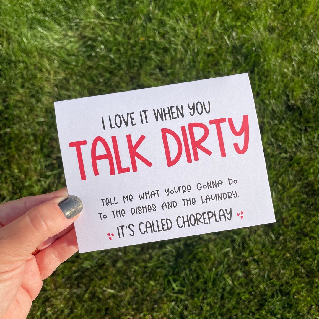 Funny Valentine Card Talk Dirty Valentine Card Sarcastic Etsy