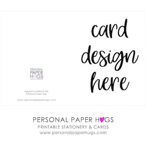 Make My Card Digital / Printable Card Option / DIY Printable Card - Etsy