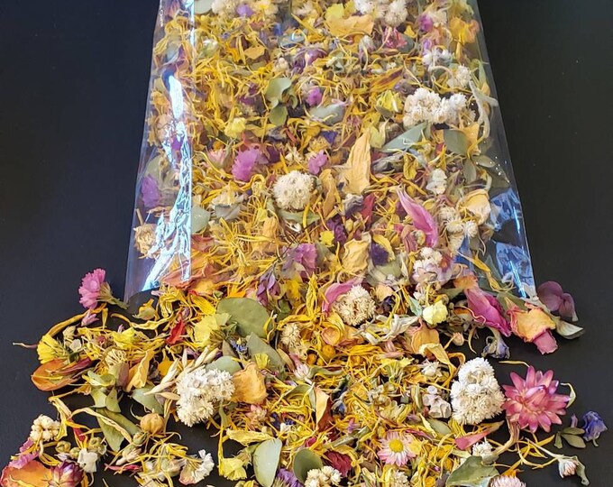 4 Cups/1 Quart Assorted Tiny/small Dried Flowers/petals,sprigs, Resin