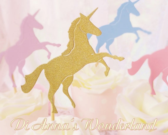 10X Einhorn Cupcake Topper Essen Picks für Kind Baby Shower Geburtstag Kuchen 10X Einhorn Cupcake Topper Essen Picks für Kind Baby Shower Geburtstag Kuchen