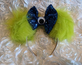 Mike Monster Mouse Ears// Cruise Ears // Headband// Ear Hat// Mouse Ears