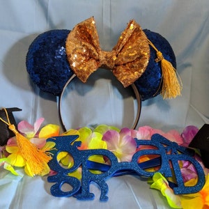 Grad Mouse Ears // Ear Hat // Headband // Cruise Ears
