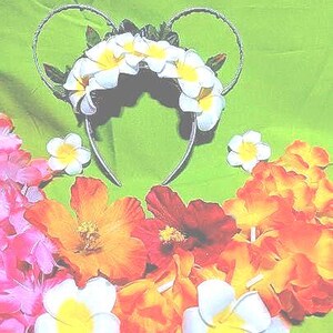 Hawaiian Polynesian Wire Mouse Ears / Custom Ears / Ear Hat / Headband
