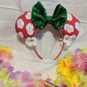 Polynesian Mouse Ears/ Headband/ Ear Hat // Cruise Ears