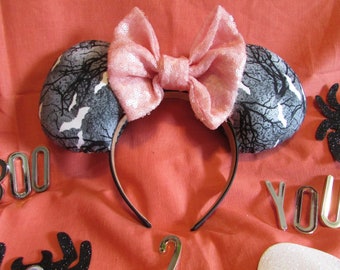 Spooky Mouse Ears // Headband // Halloween Ears // Custom Ears // Boo to You // Ear Hat