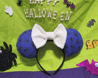 Halloween Spider Mouse Ears // Headband // Spooky Ears // Costume ears // Ear Hat // Not so Scary // Spider Web Ears