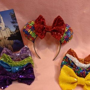 Autism Awareness Mouse Ears / Ear Hat / Headband / Cruise Ears