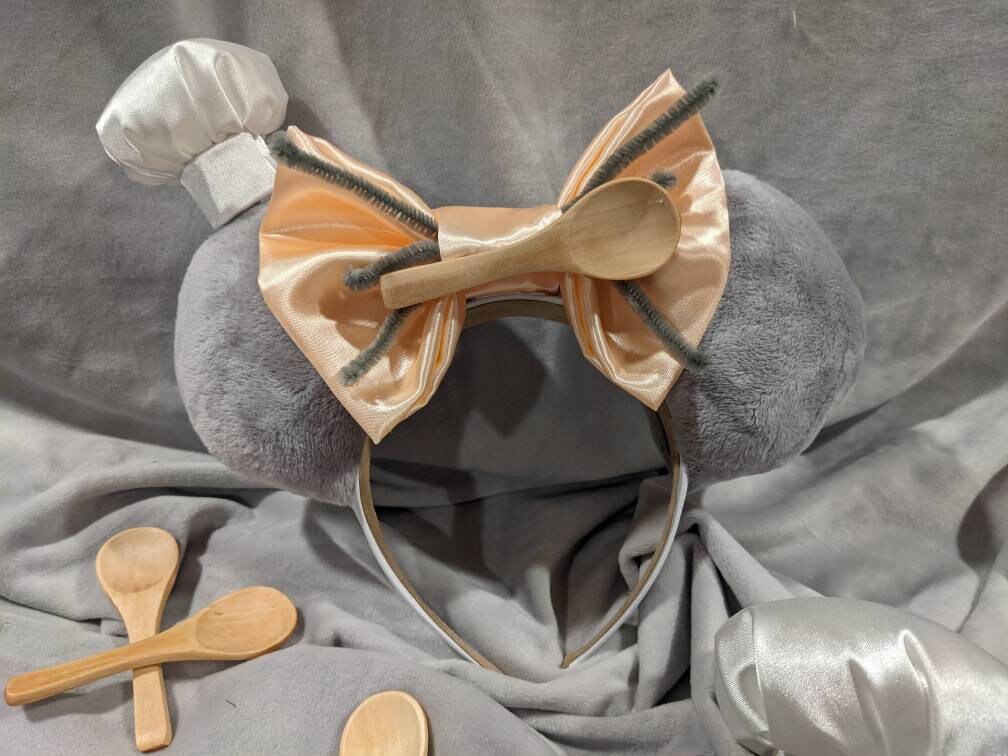 Little Chef Mouse Ears // Headband/ Ear Hat - Etsy display picture 3