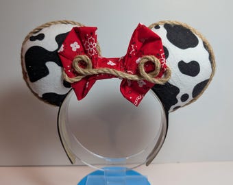 Western BBQ Andy's Toys Mouse Western Ears Ear Hat Headband