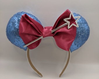 Fairy Godmother Mouse Ears / Headband / Ear Hat