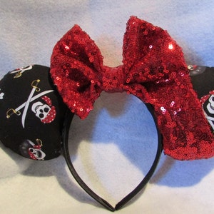 Pirate theme Mouse ears // Cruise Ears// Custom Ears
