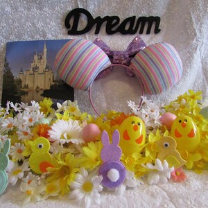 Spring Mouse Ears // Headband // Ear Hat // Pride Ears // Rainbow Ears // Pastel Ears image 2