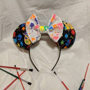 Art Mouse Ears // Headbands // Ear hat // Custom Ears // Cruise Ears // Festival Ears