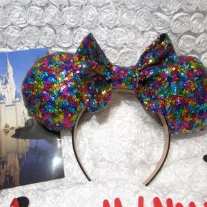 Confetti Birthday Mouse Ears / Headband / Ear Hat