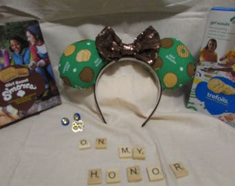 Scout Cookie Mouse Ears / Headband