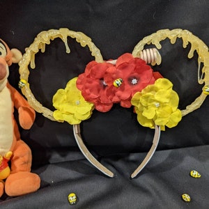 Honey mouse ears / Headband/ Ear Hat  // Pixie Dusting