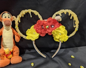 Honey mouse ears / Headband/ Ear Hat  // Pixie Dusting