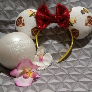 Polynesian Pineapple Mouse Ears / Headband