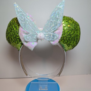 Fairy Mouse Ears Headband: Sequin Wing Ear Hat